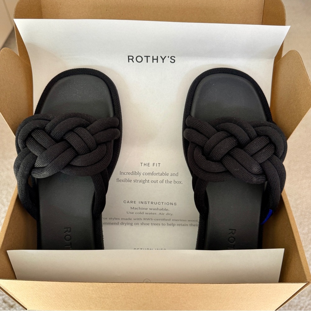 New in Box Rothy’s Summer Sandals - Picture 12 of 15